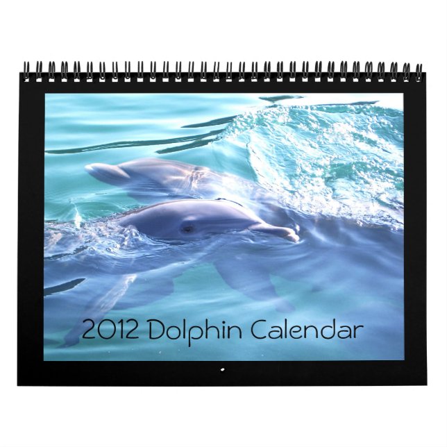 Photographie de dauphin de 2012 calendriers (Protection)