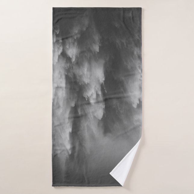 PHOTOGRAPHIE DE LA FUMÉE DU TEMPS (Serviette de bain)