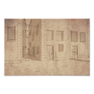 Photographie de la vieille ville italienne / image
