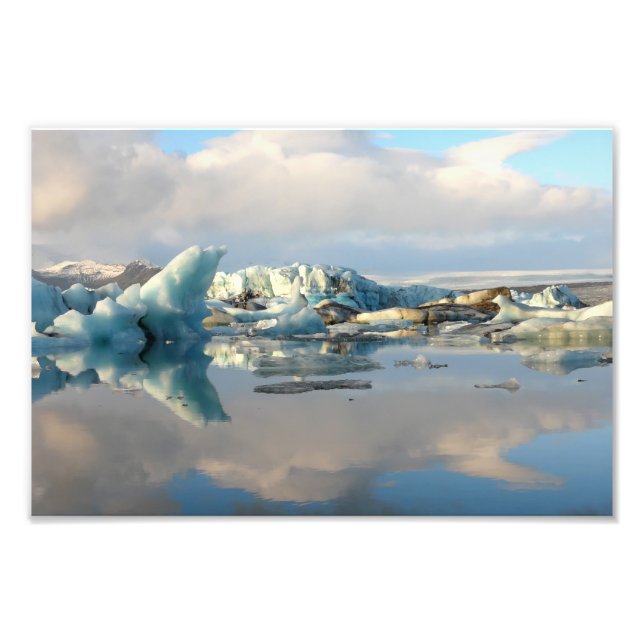 Photographie de l'iceberg de Jokulsarlon (Devant)