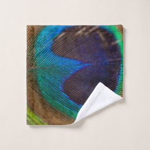 Photographie de plumes de paon
