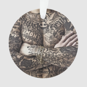 Photographie de tatouage de corps masculin