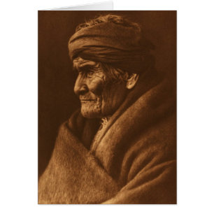 Photographie de vintage Edward S Curtis Geronimo