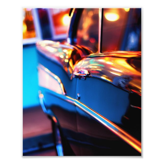 Photographie de voiture ancienne (Devant)