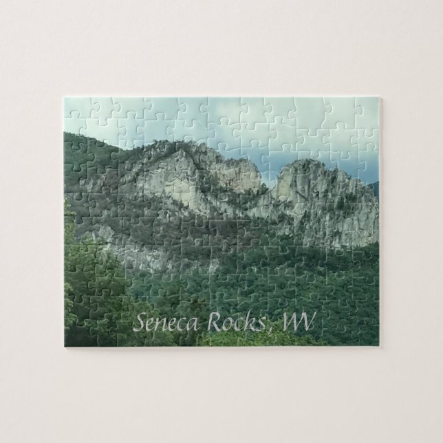 Photographie de voyage Seneca Rocks WV Puzzles (Horizontal)