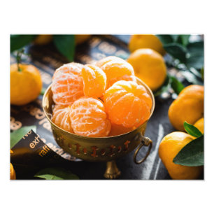 Photographie des fruits de la Tangerine