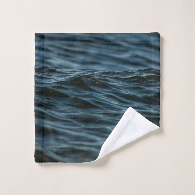 Photographie des plans d'eau (Gant de toilette)