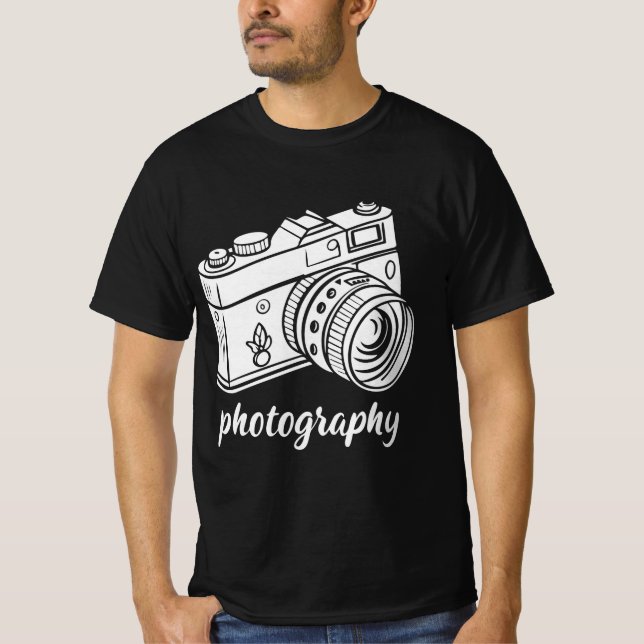 Photographie design unique t-shirt (Devant)