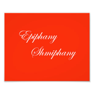 Photographie drôle de Shmiphany d'épiphanie d'ar