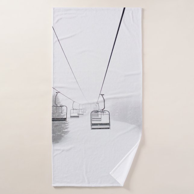 PHOTOGRAPHIE DU CÂBLE (Serviette de bain)