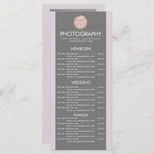 Photographie Entreprise Votre Logo Earth Tone Menu