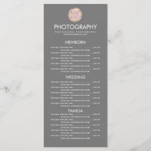Photographie Entreprise Votre Logo Menu Gris