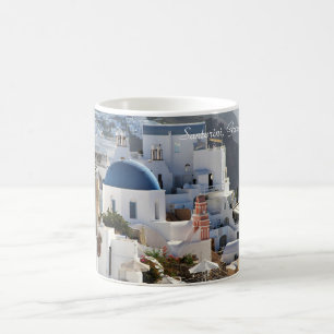 Photographie haute définition, Santorin, Mug