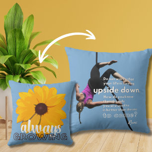 Photographie Inspirante Coussin Femme Puissante