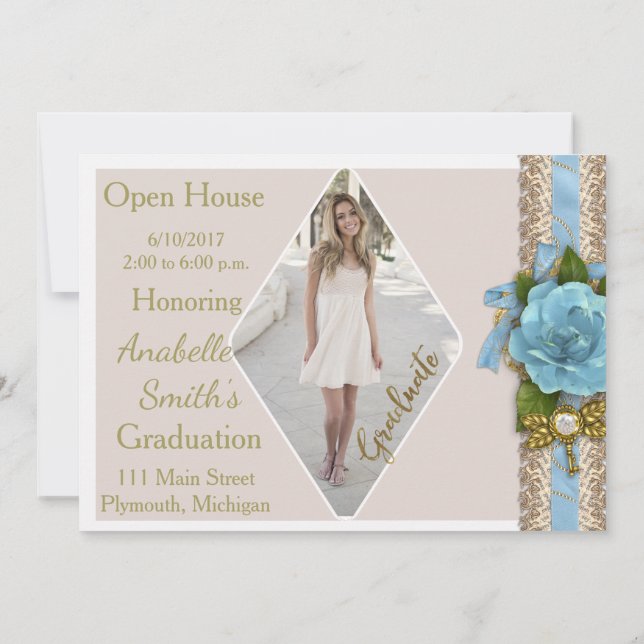 Photographie Invitation Open House (Dos)