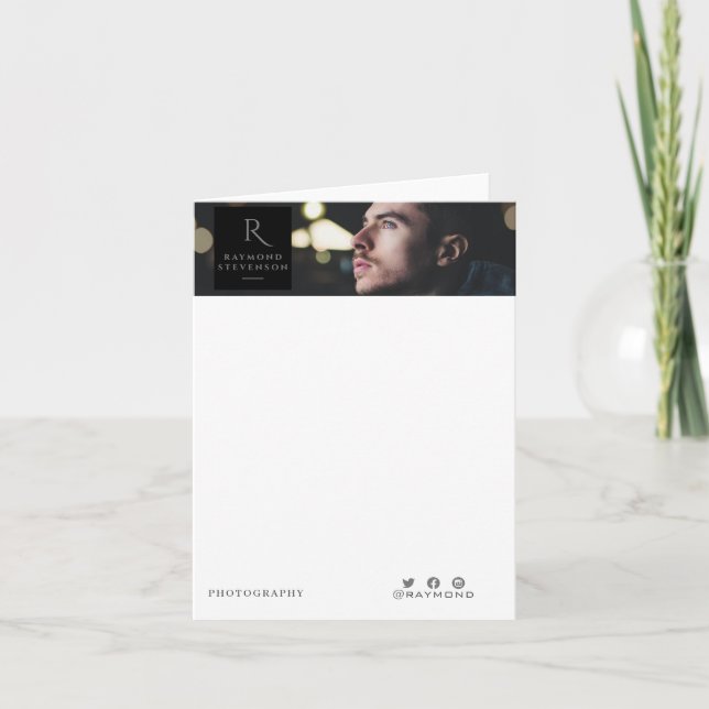 Photographie moderne Décontractée professionnelle (Devant)