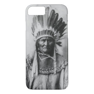 Photographie noir blanc Geronimo iPhone 7 Coque