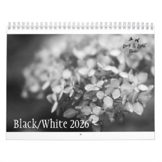 Photographie noir et blanc Calendrier 2026
