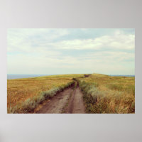 Photographie rustique. Impression du paysage. Phot