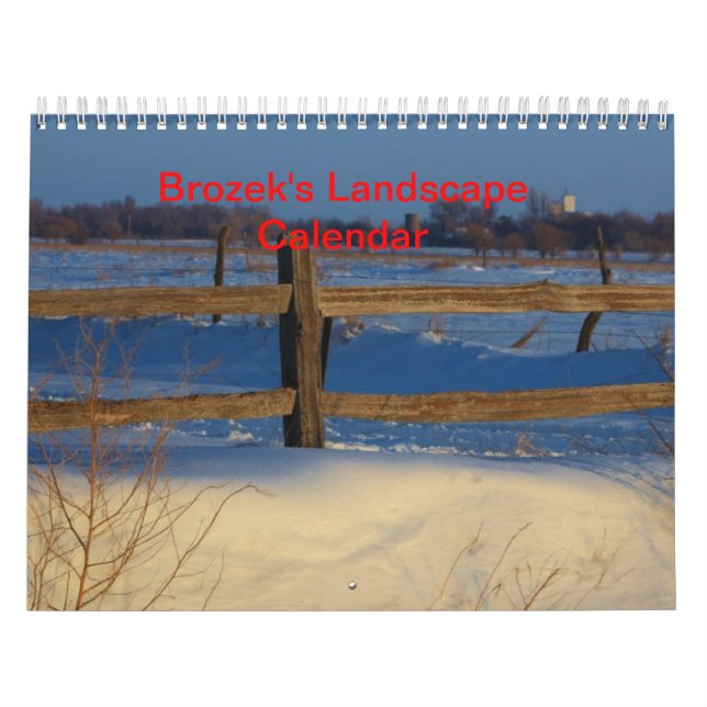 PHOTOGRAPHIE STOCK DE BROZEK CALENDRIER DU PAYSAGE (Protection)