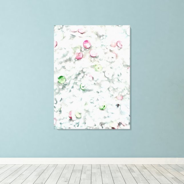 Photographie sur toile d'art mural à paillettes et (Insitu (Plancher de Bois))