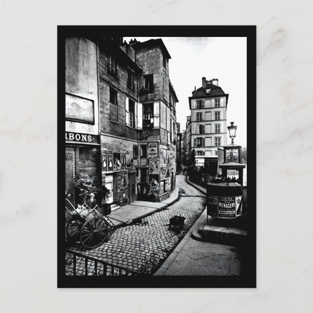 Photographie Vintage carte postale-Eugène Atget 32 (Devant)