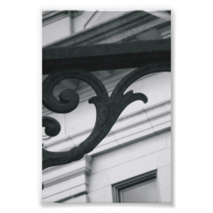 Photographie Y2 4x6 noir et blanc de lettre