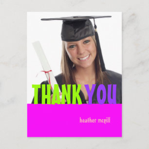 Photos cartes postales Merci, 1000s de couleurs..