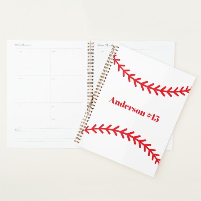 Photos de baseball Album de souvenirs rustique (Devant avec enveloppe)