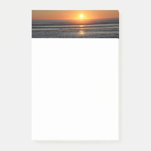 Photos de Beach Sunset 4x6 Post-it Notes (Devant)