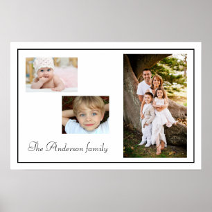 Photos de famille tout art / Poster