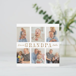 Photos de grand-père personnalisées