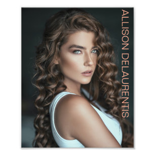 Photos de promotion   Tirage photo d'acteur modern