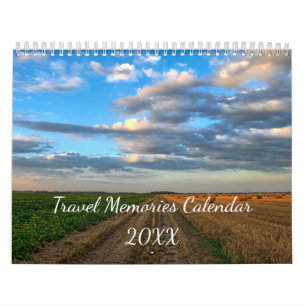 Photos de voyage Calendrier personnalisé