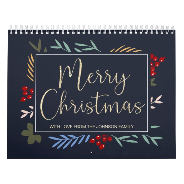 Photos personnalisées Calendrier de Noël (Protection)