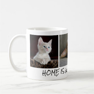 Photos personnalisées de chat dans la tasse de