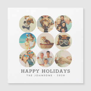 Photos personnalisées de la famille moderne et sou