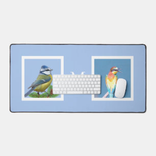 Photos personnalisés d'oiseaux et monogramme sur b