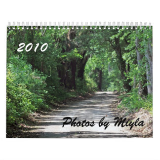 Photos pittoresques du calendrier 2010 de vues par