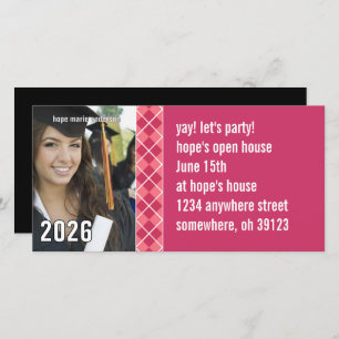 Photos Senior - Invitation de graduation 2010