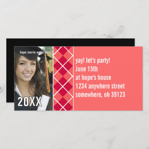 Photos Senior - Invitation de graduation 2010