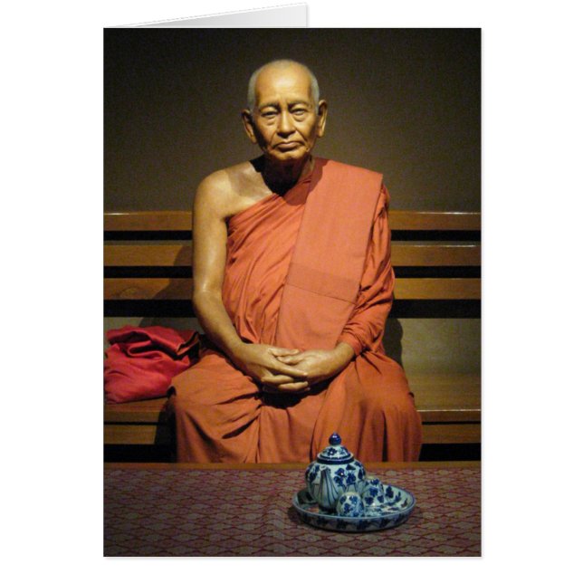 Phra Dhammayanmuni ... Carte moine bouddhiste (Devant)