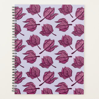 Physalis rose Fleur Motif Pastel Botanique