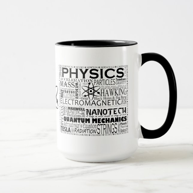 Physique avec une Mug d'Atom (Droite)