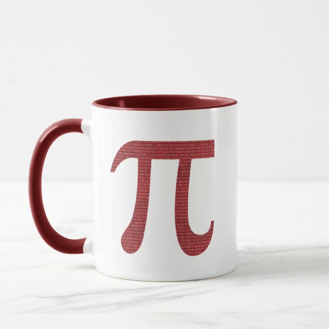 Pi Coffee Mug (Gauche)