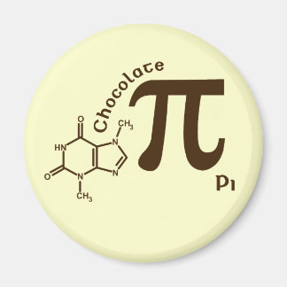 Pi Day Chocolat Pi Magnet
