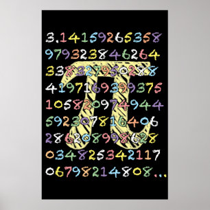 Pi de style tableau de bord amusant et coloré calc