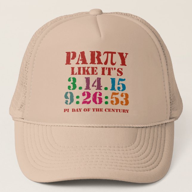 Pi jour casquette casquette ultime 2015 3.14.15 9: (Devant)