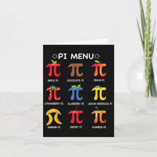 Pi Menu Math Enseignant Funny Pi Day Enseignant Ma