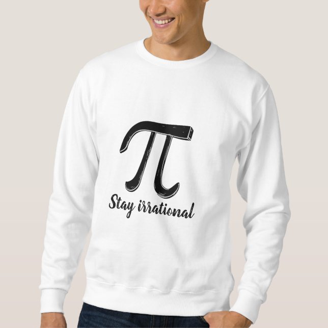 Pi Sweatshirt - Confort inspiré par les mathématiq (Devant)